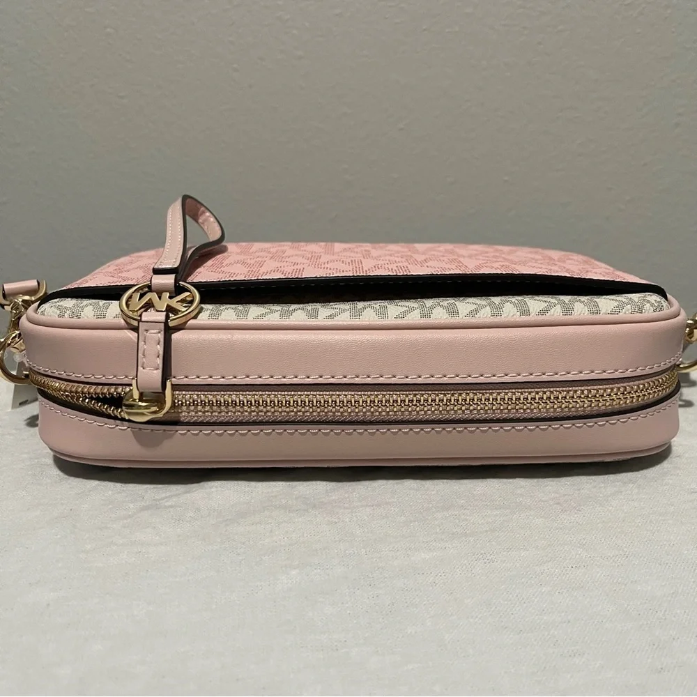 MICHAEL KORS- NWT Jet Set Charm Large EW Camera Xbody Bae Multi Color Pi… - Picture 10 of 15